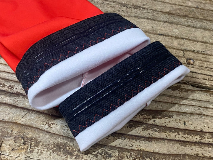 JT577 サンティーニ Santini アームウォーマー 赤 XS TREK Segafredo