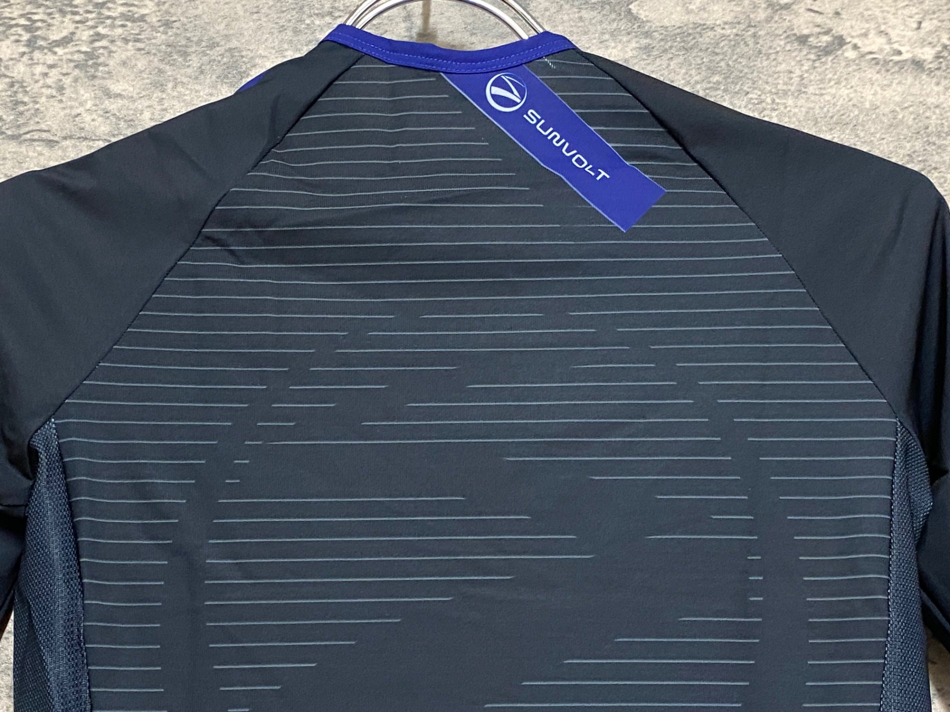 JO577 サンボルト SUNVOLT 半袖 サイクルジャージ 青 黒 XS – BICI