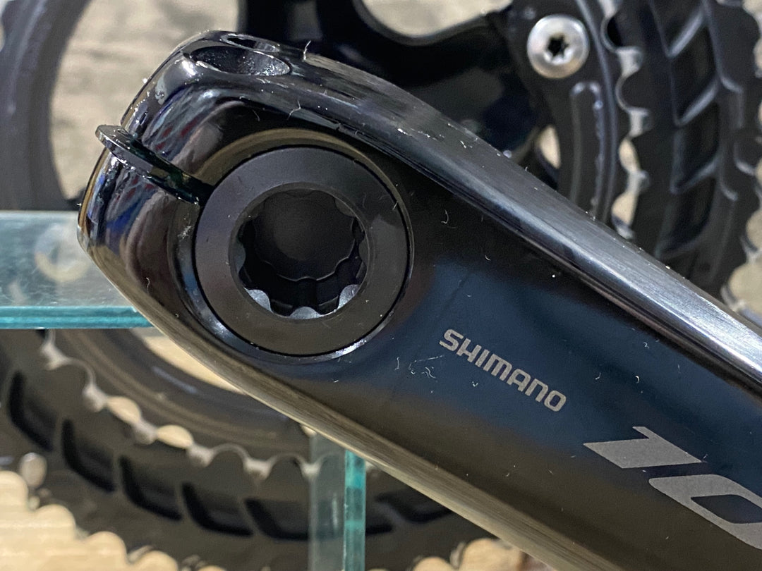 JY207 シマノ SHIMANO 105 FC-R7100 クランクセット 170mm 50/34T 12S