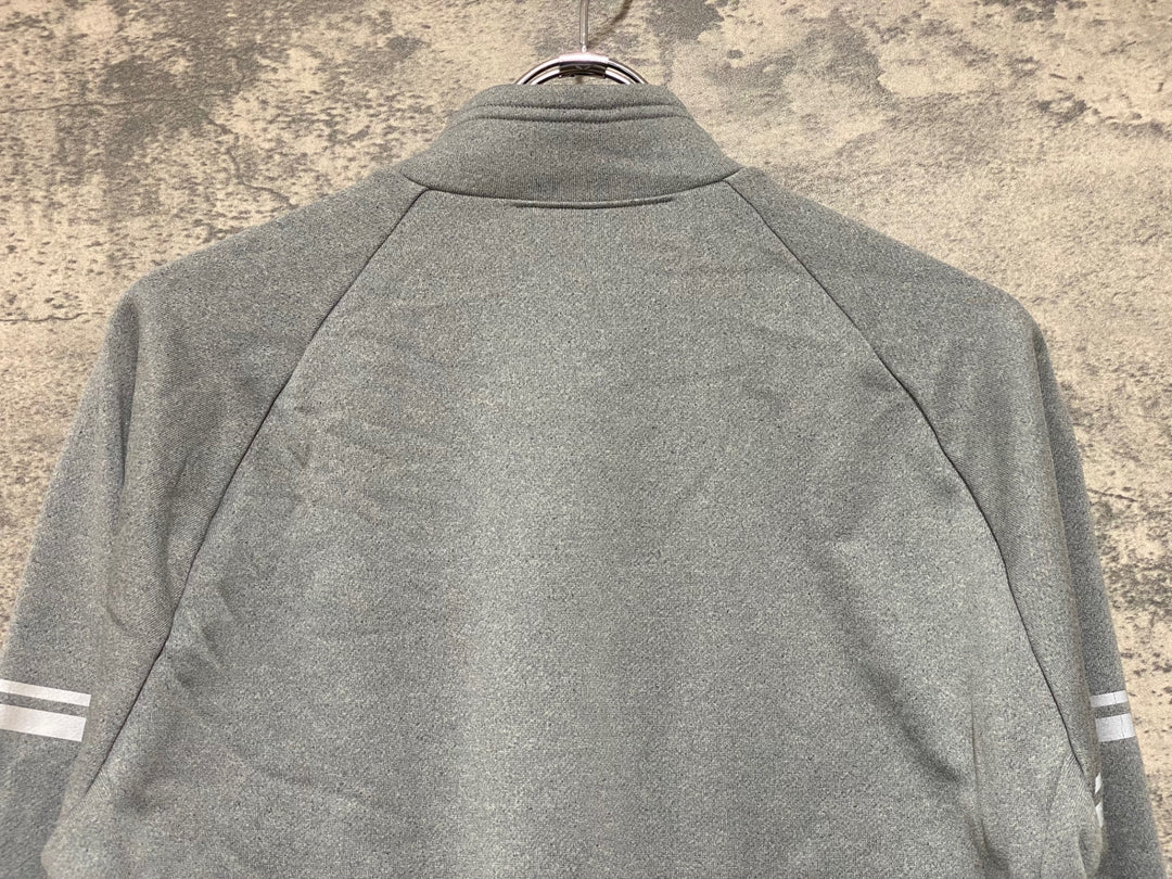 KP699 パールイズミ PEARL iZUMi 長袖 サイクルジャージ グレー L 裏起毛 未使用