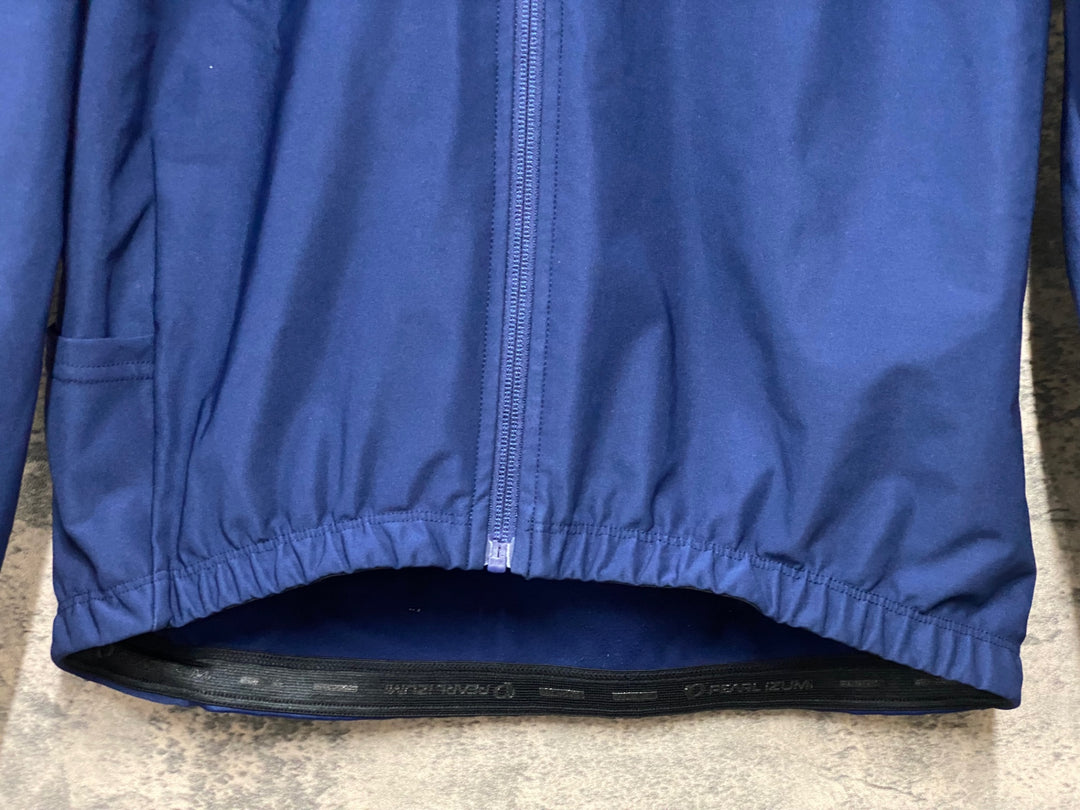 KB678 パールイズミ PEARL iZUMi サイクルジャケット 裏起毛 L ネイビー
