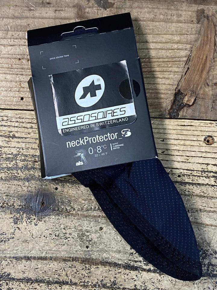 JQ182 アソス assos neckProtector S7 ネックウォーマー 黒 1 裏起毛