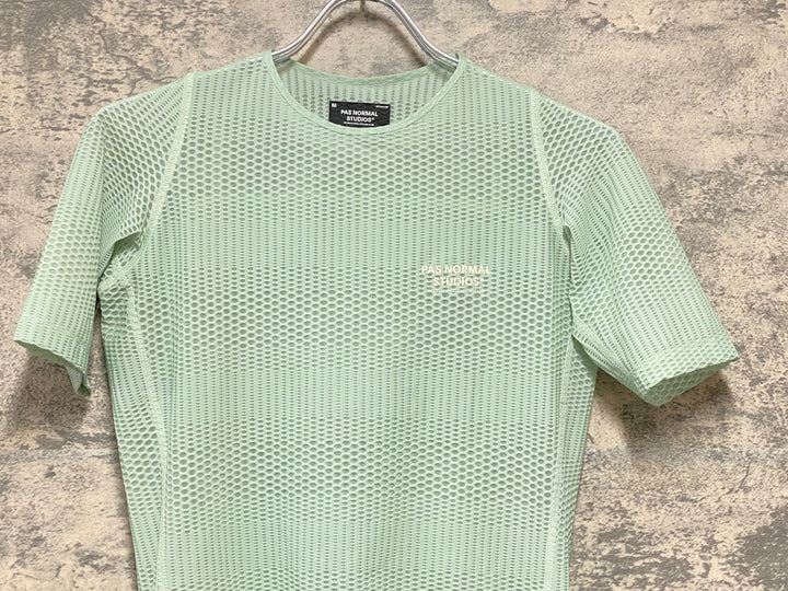 KJ281 パスノーマルスタジオ PAS NORMAL STUDIOS Men's Mechanism Pro Zipless Jersey 半袖 サイクルジャージ 緑 M