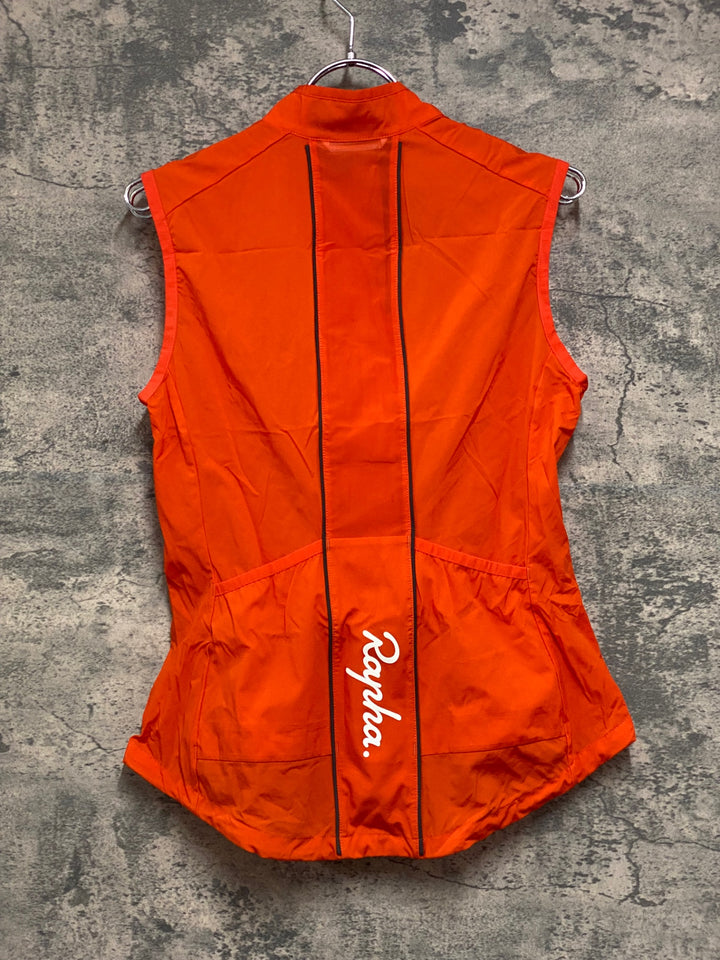 KE551 ラファ Rapha CLASSIC ジレ サイクルベスト オレンジ レディース M