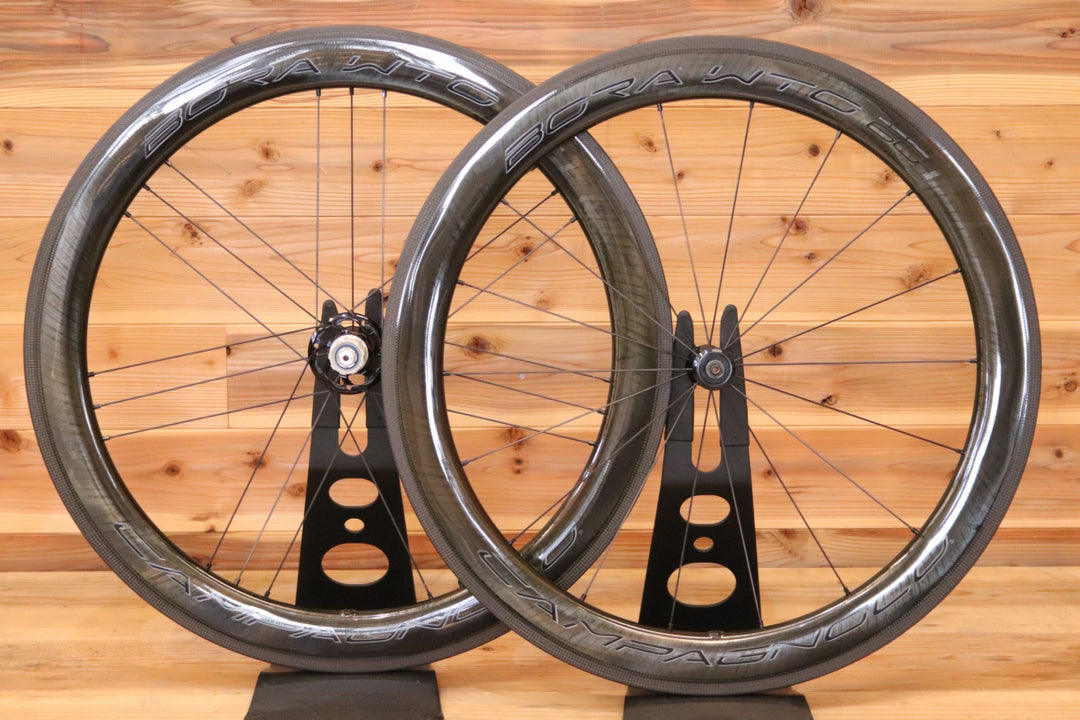 カンパニョーロ CAMPAGNOLO ボーラ BORA WTO 60 RIM AC3 シマノ 11S/12S 19C カーボン チューブレス ホイールセット 【広島店】