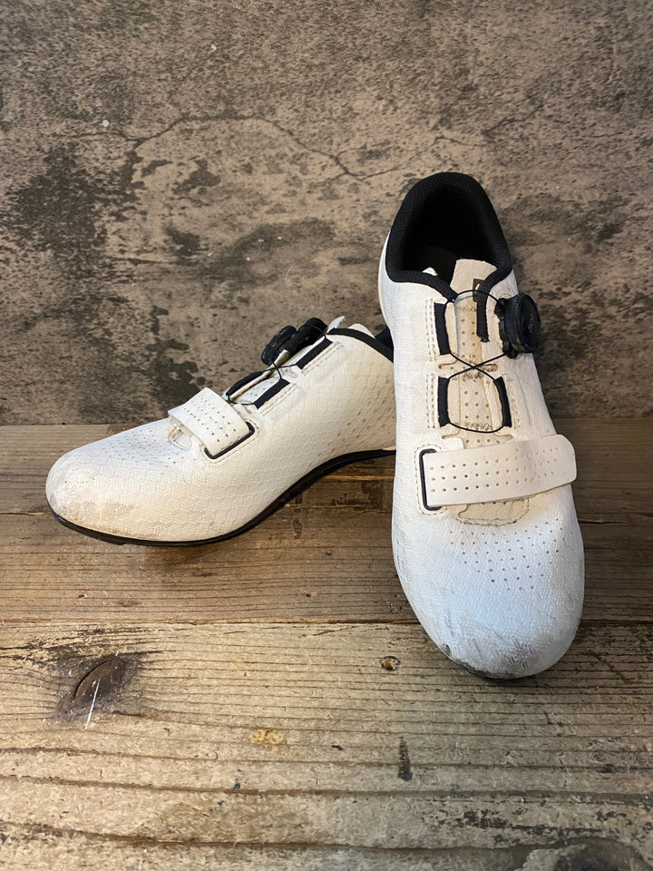 JQ903 ボントレガー BONTRAGER Circuit Road Shoe ビンディングシューズ SPD-SL EU40 白