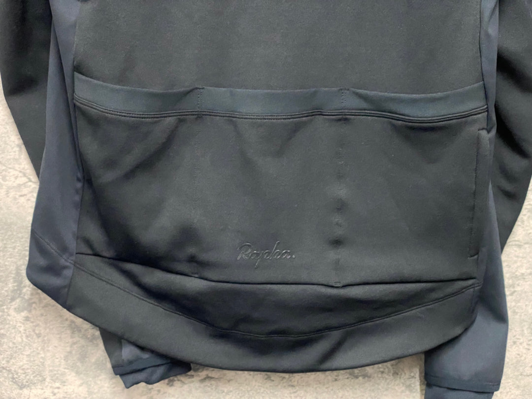 JU408 ラファ Rapha CORE WINTER JACKET 長袖 サイクルジャケット 黒 L 裏起毛