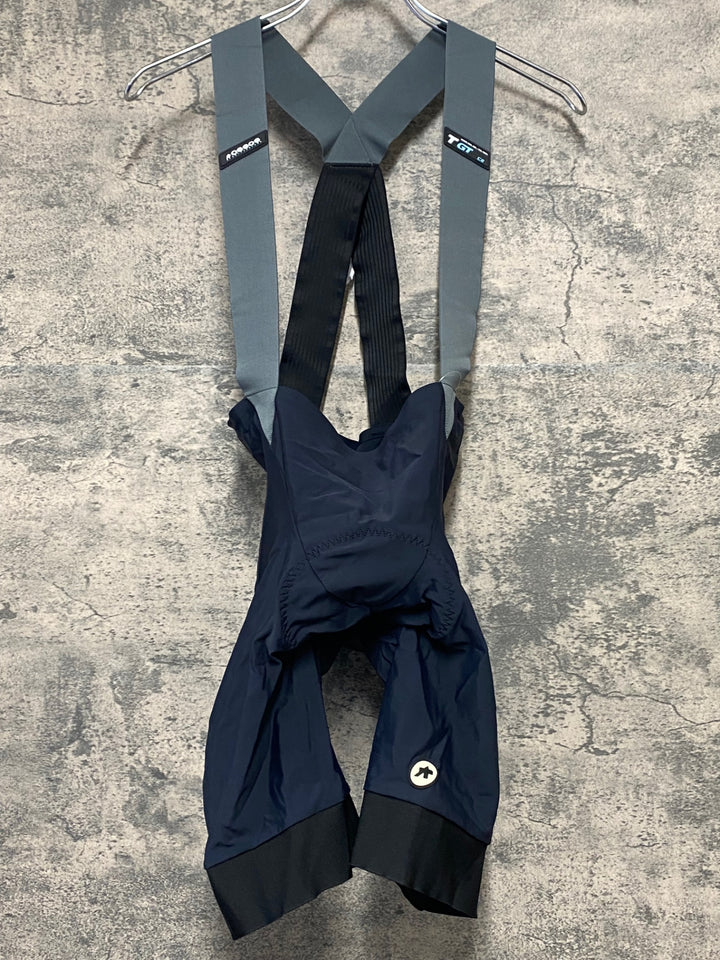 JW764 アソス assos MILLE GT Bib Shorts C2ビブショーツ 黒 M 補修跡