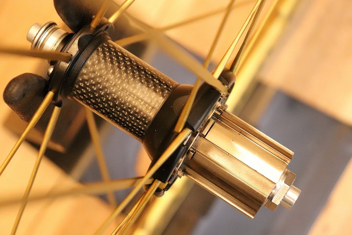 カンパニョーロ CAMPAGNOLO シャマル ウルトラ SHAMAL ULTRA GOLD アルミ クリンチャー ホイールセット カンパ11/12S ナローリム 15C 【芦屋店】