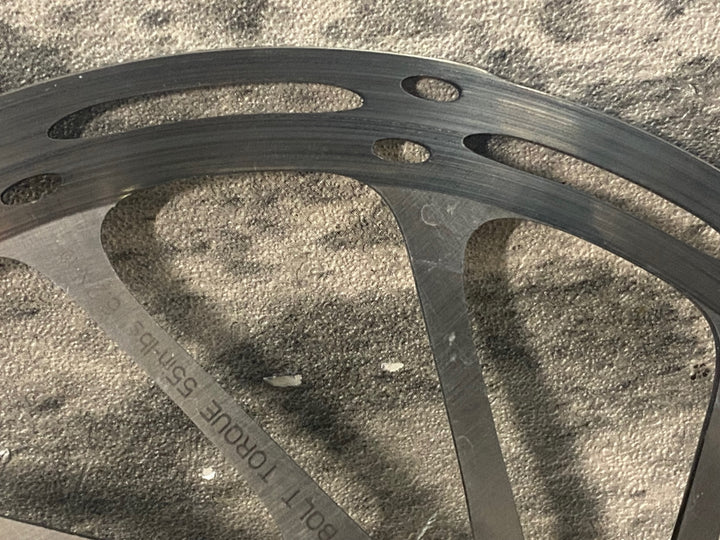 JM468 スラム SRAM CENTER LINE ディスクローター Φ200 Φ180 1.85mm 2枚セット 6ボルト