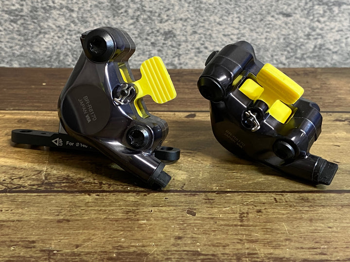 JN669 シマノ SHIMANO アルテグラ ULTEGRA BR-R8170 ディスク ブレーキキャリパー 前後セット 箱付き