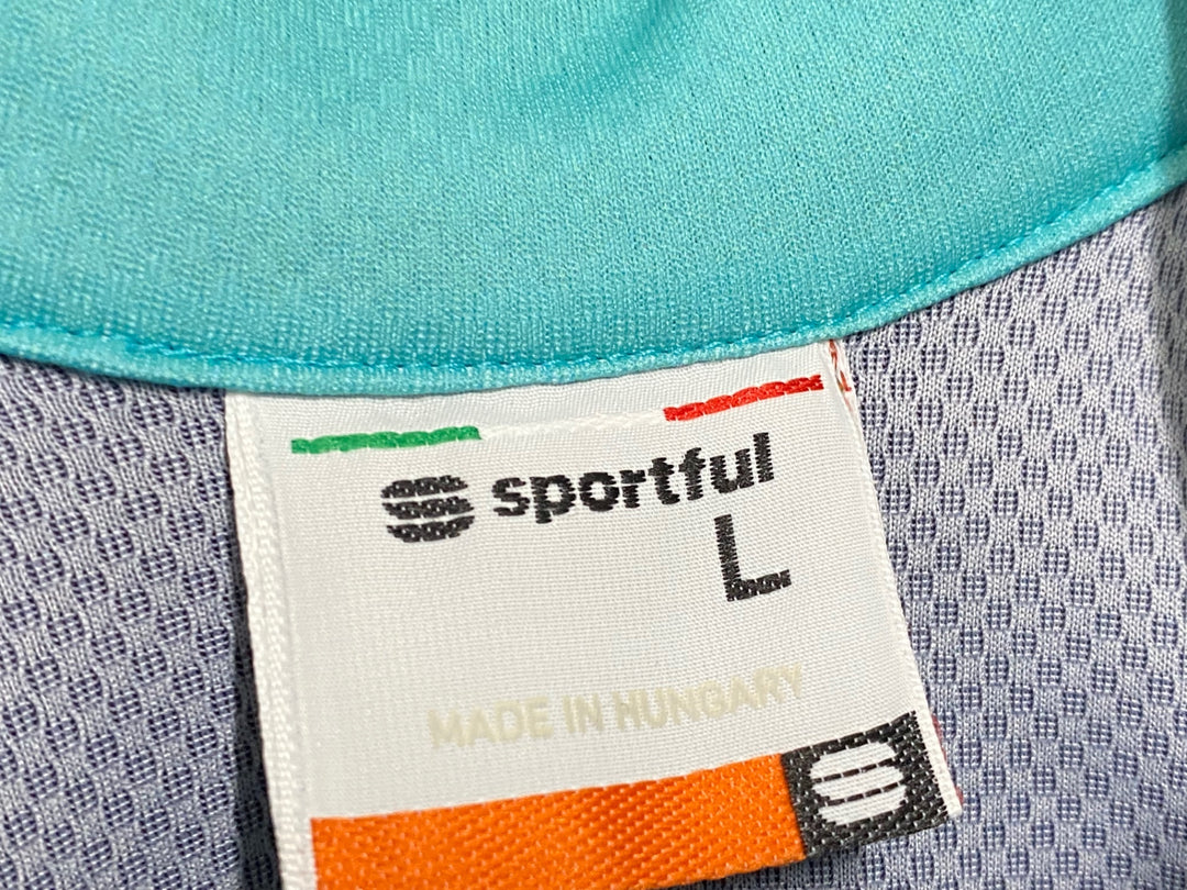 JM492 スポーツフル sportful 半袖 サイクルジャージ 黒 L TREK DROPS