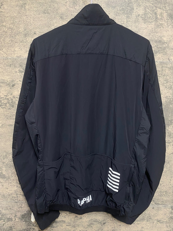 KO586 ラファ Rapha PRO TEAM INSULATED JACKET 長袖 サイクルジャケット 黒 XL