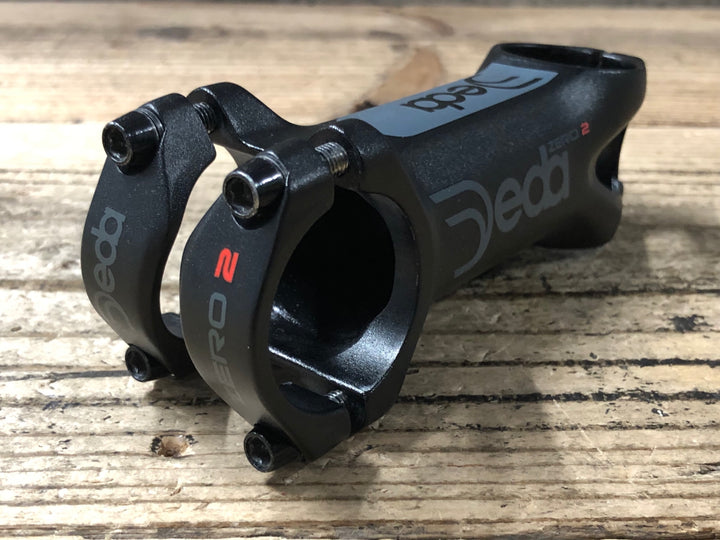 KN668 デダ Deda ZERO2 アルミ ステム 黒 90mm Φ31.7 OS 83°