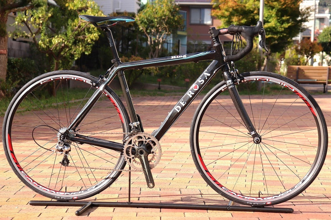 デローザ DE ROSA キング KING 2003年モデル 465サイズ カンパニョーロ レコード 10S カーボン ロードバイク 【芦屋店】
