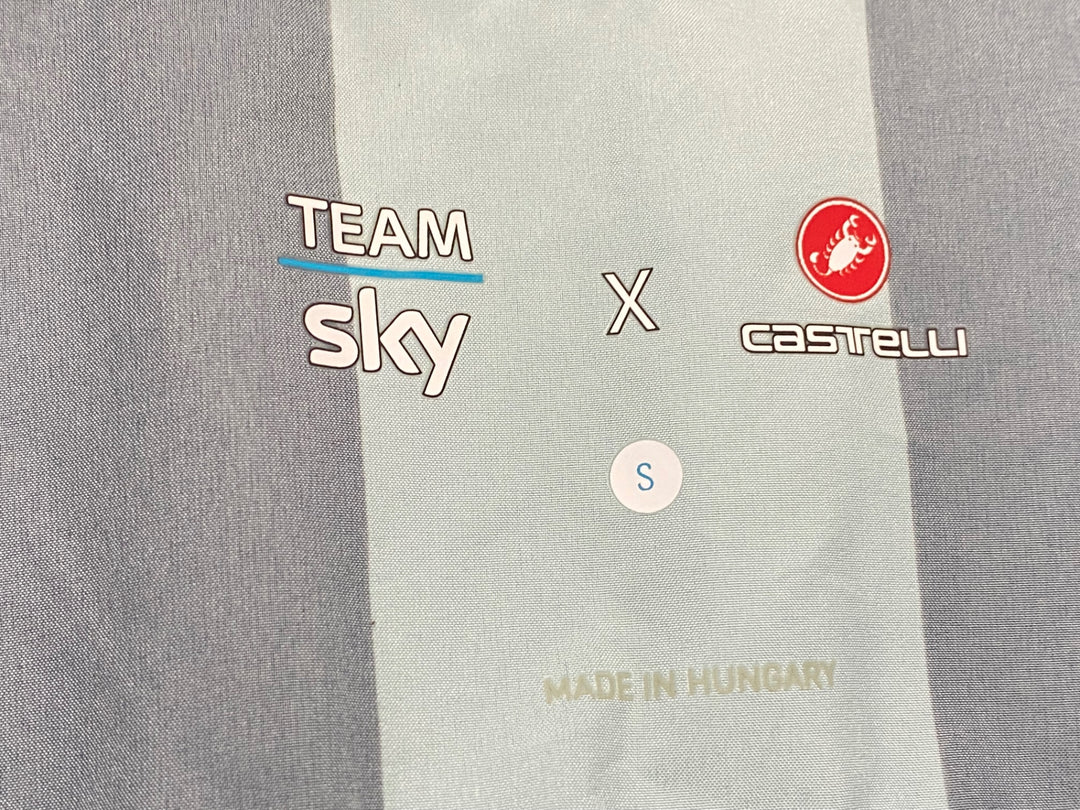 JK743 カステリ CASTELLI サイクルベスト ジレ 黒 S TEAM Sky