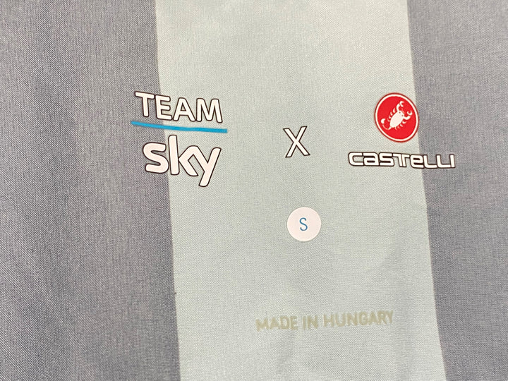 JK743 カステリ CASTELLI サイクルベスト ジレ 黒 S TEAM Sky