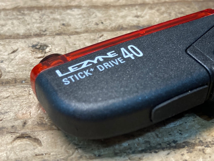 JM476 レザイン LEZYNE STICK+ DRIVE 40 テールライト 点灯確認済み