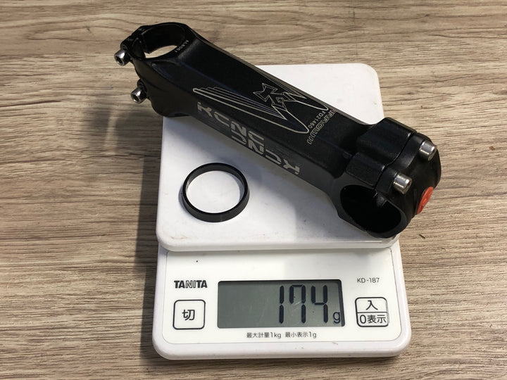 KO326 KCNC ARROW 2 アルミステム 黒 Φ31.8 OS 140mm