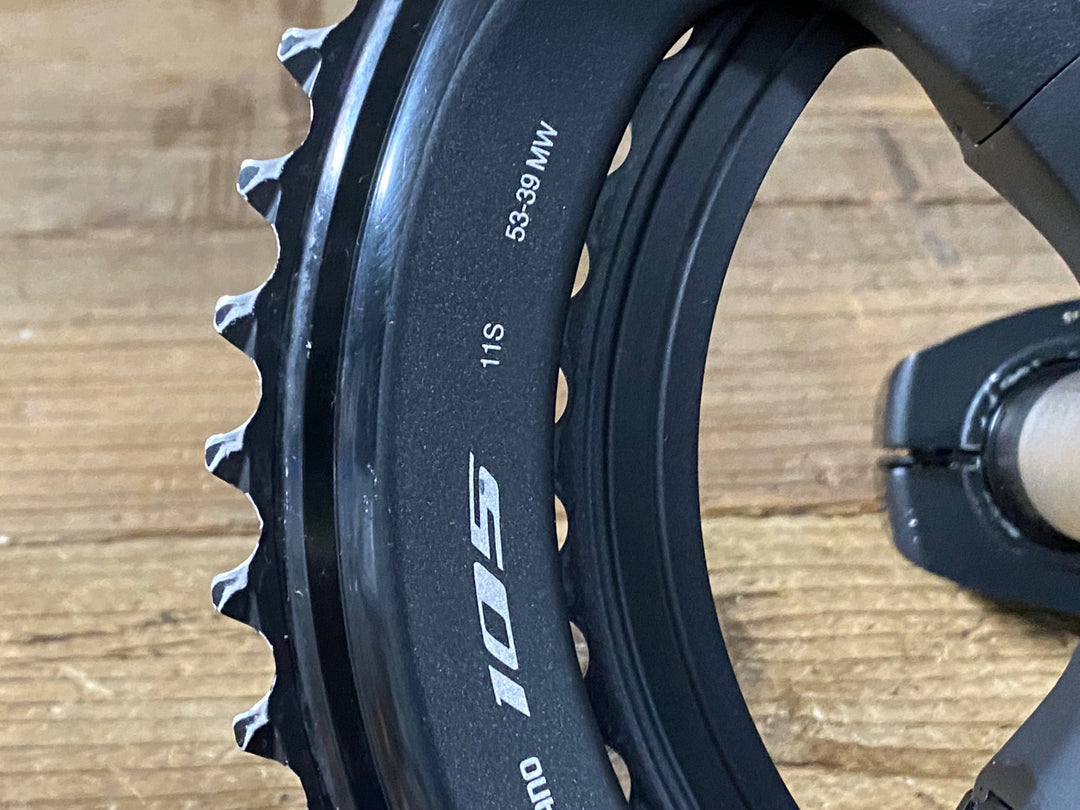 KD671 SHIMANO 105 FC-R7000 53-39T 172.5mm クランクセット 2×11S
