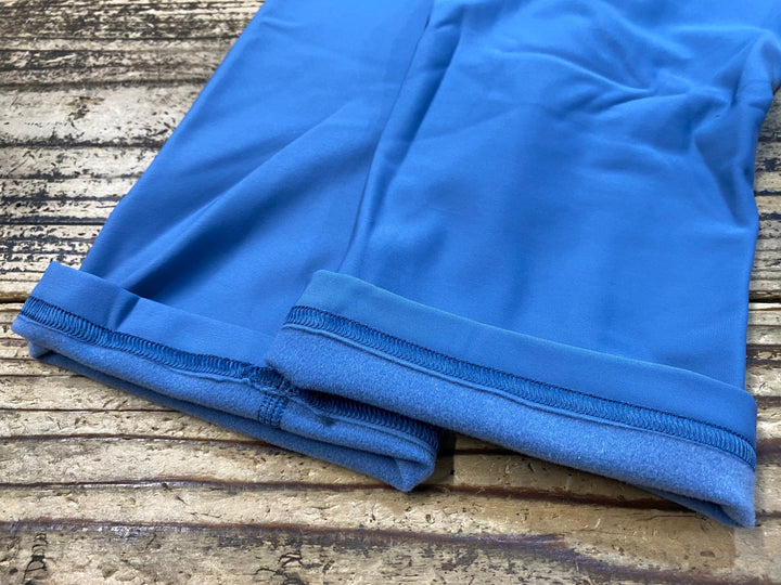KJ844 スポーツフル sportful knee warmers 裏起毛 ニーウォーマー 青 L
