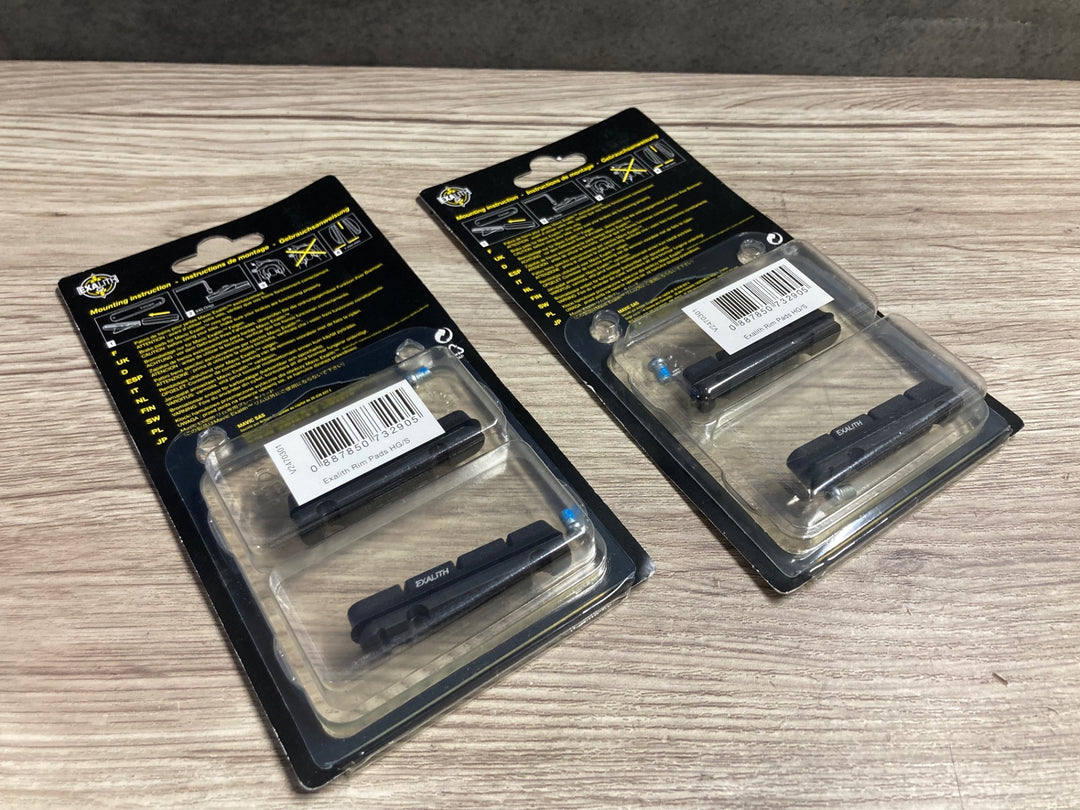 JS001 マヴィック MAVIC EXALITH Rim Brake Pads ブレーキシュー 前後セット 未使用