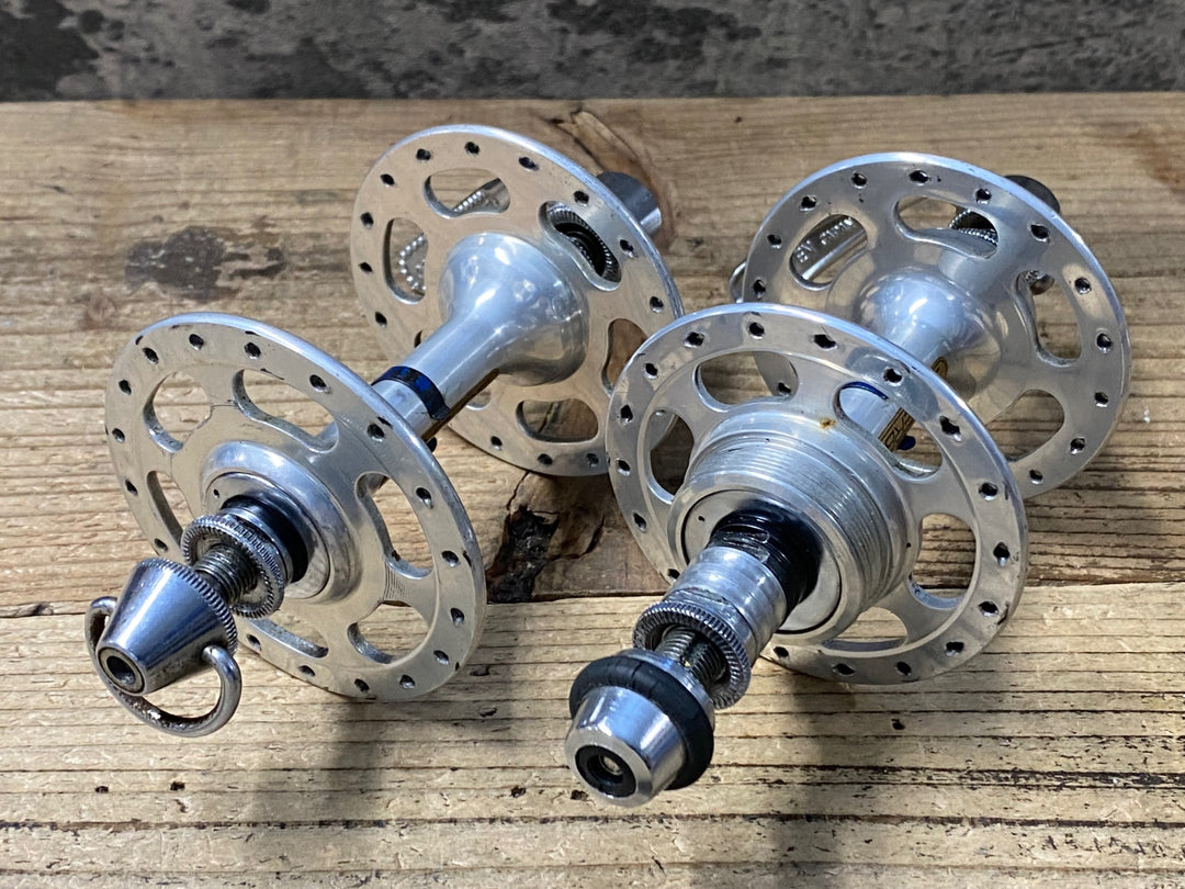 KJ633 サンツアー SUNTOUR シュパーブ SUPERBE 前後ハブ 36H 競輪 NJS