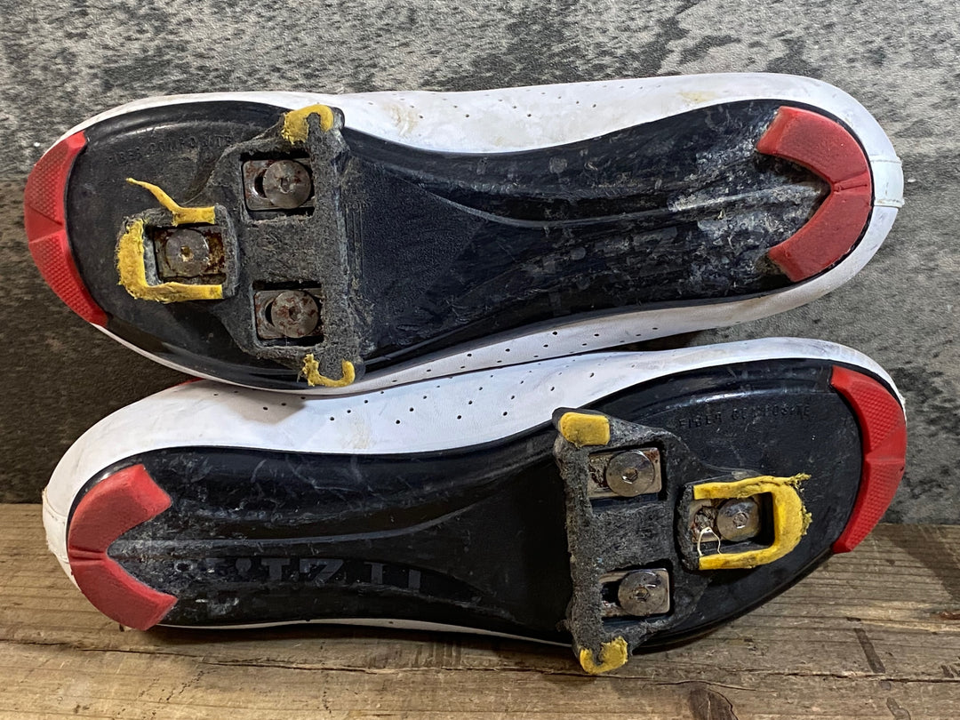 KH882 フィジーク fizik TEMPO R5 OVERCURVE SHOES ビンディングシューズ 白 EU41