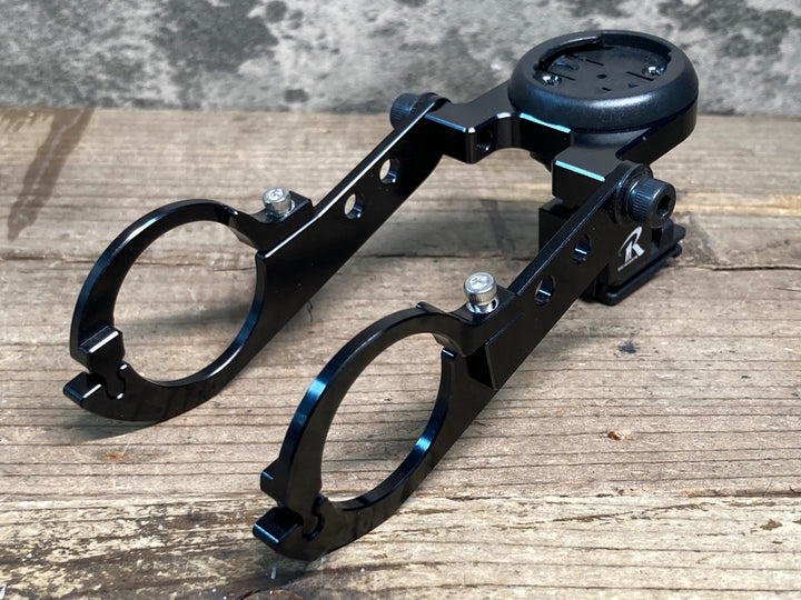 JI305 レックマウント REC-MOUNTS サイコンマウント Φ31.8 両持ち GARMIN用 キャットアイライトマウント付属
