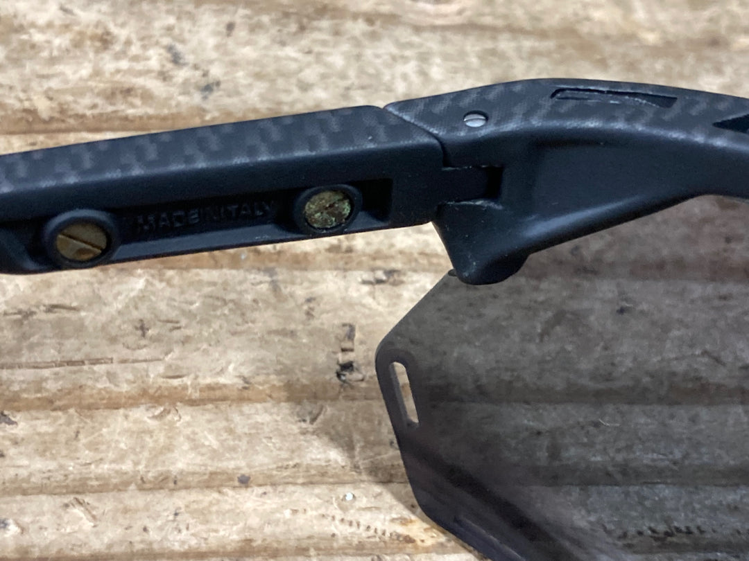 KP306 シーコン SCICON AEROSHADE XL SL2506/RED XL サングラス アイウェア カーボン調 ※汚れ, レンズ割れ