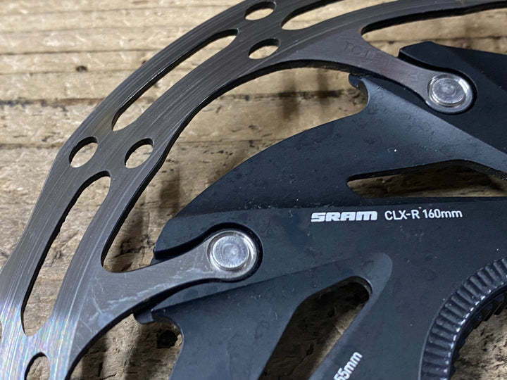 KJ584 スラム SRAM CLX-R ディスクローター 160mm 2枚セット ※残1.8mm