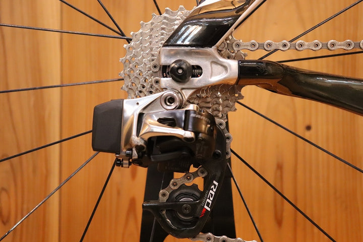 スペシャライズド SPECIALIZED エスワークス トランジション S-WORKS TRANSITION 2010年モデル XSサイズ スラム レッド E-TAP MIX 11S カーボン TTバイク 【芦屋店】