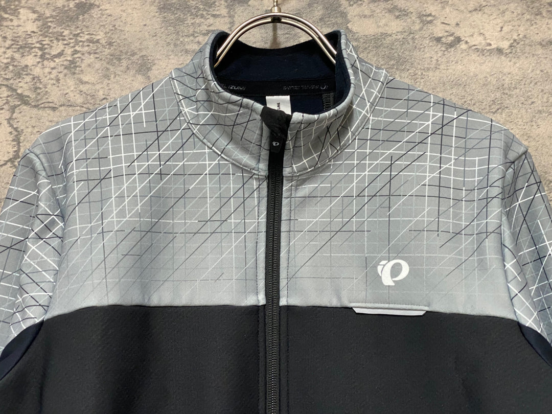 KB407 パールイズミ PEARL iZUMi 長袖 サイクルジャケット 黒 M 裏起毛
