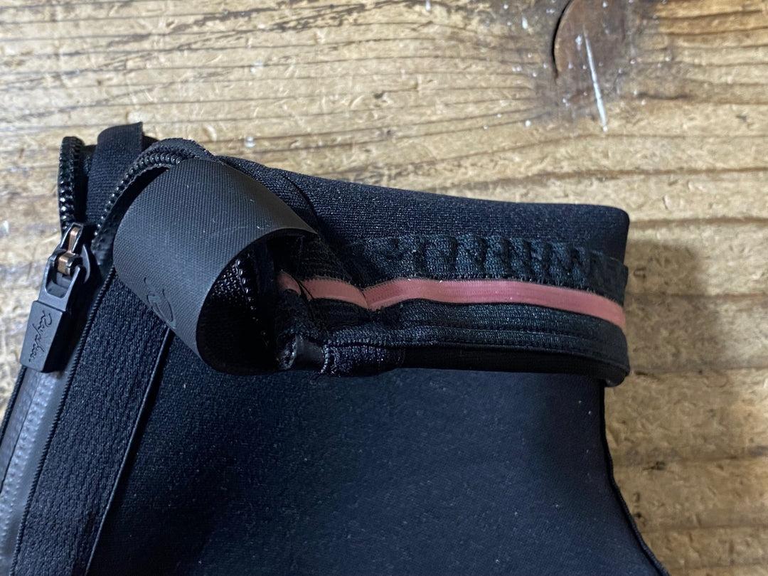 JW059 ラファ Rapha OVERSHOES シューズカバー 黒 M 汚れ