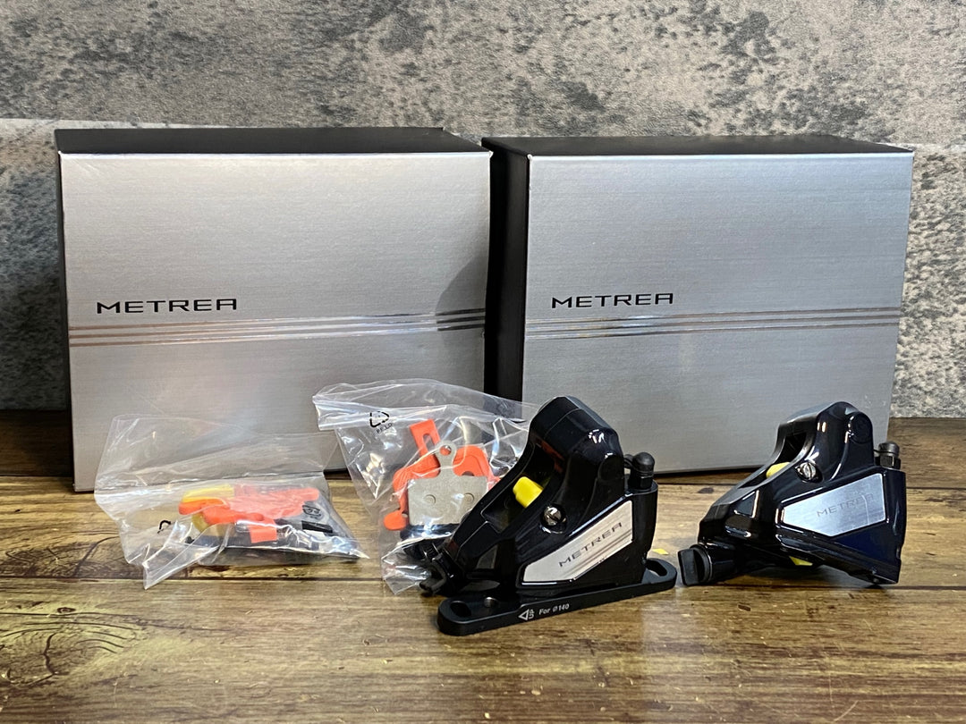 JU378 シマノ SHIMANO メトレア METREA BR-U5000 油圧ディスクブレーキ 前後セット フラットマウント 未使用