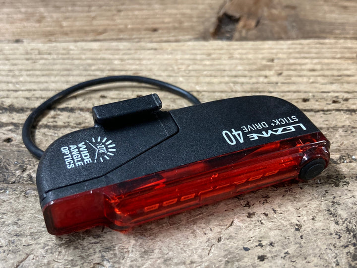 JW644 レザイン LEZYNE STICK DRIVE 40 リアライト 点灯確認済