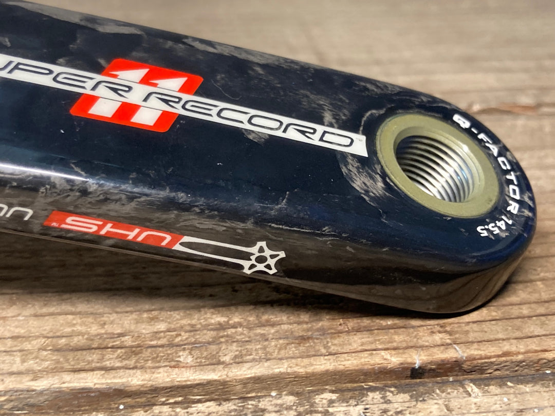 JK460 カンパニョーロ CAMPAGNOLO スーパーレコード SUPER RECORD 11S 52/36T 172.5mm TITANIUM ウルトラトルク クランクセット