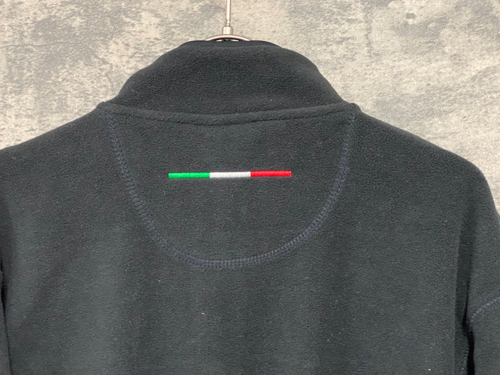 JV553 カステリ CASTELLI 長袖 ジャケット 黒 M 裏起毛 ITALIA Skoda