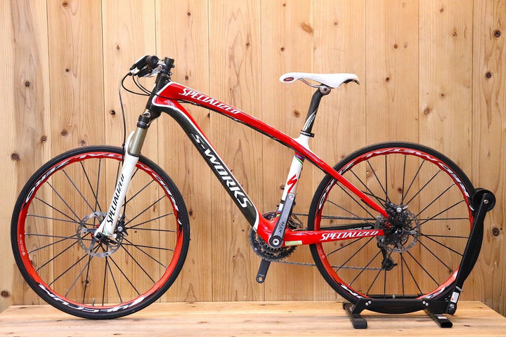 スペシャライズド SPECIALIZED エスワークス スタンプジャンパー S-WORKS STUMPJUMPER HT DISC 2009年モデル 15.5サイズ シマノ XTR MIX 9S カーボン MTB 【芦屋店】