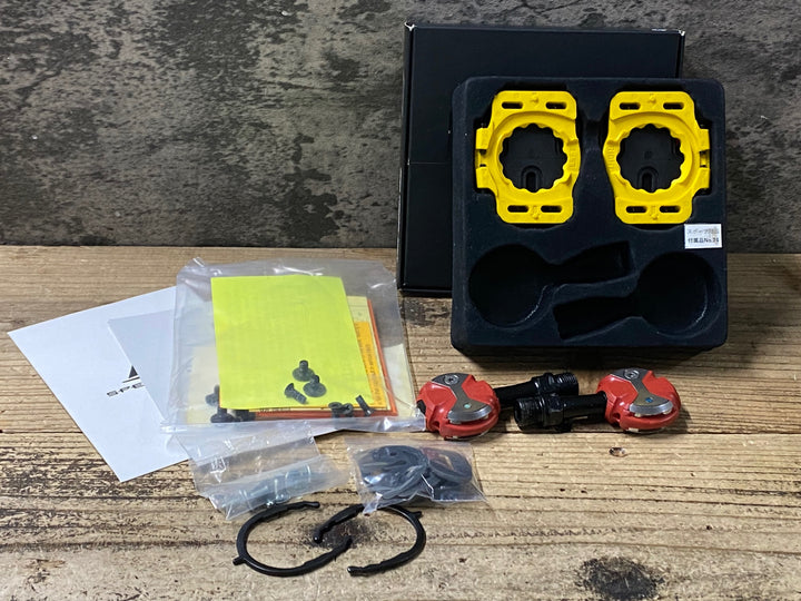KB912 スピードプレイ SPEEDPLAY ZERO ビンディングペダル 赤 クロモリシャフト