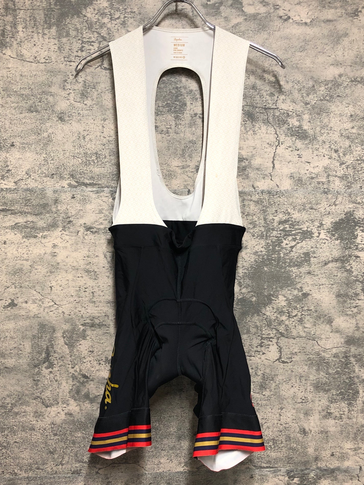 JZ493 ラファ RAPHA CORE BIB SHORTS ビブショーツ M WIGGINS – BICI