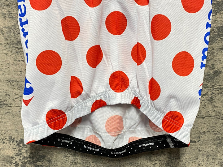 KJ964 ルコックスポルティフ le coq sportif 半袖 サイクルジャージ 白 S Le Tour de France