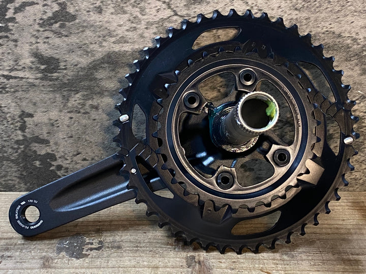JR619 シマノ SHIMANO GRX FC-RX600 クランクセット 46/30T 170mm 2x11S