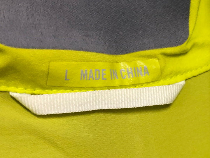 KM916 ラファ Rapha CLASSIC JACKET 長袖 ウィンドブレーカー 黄緑 L