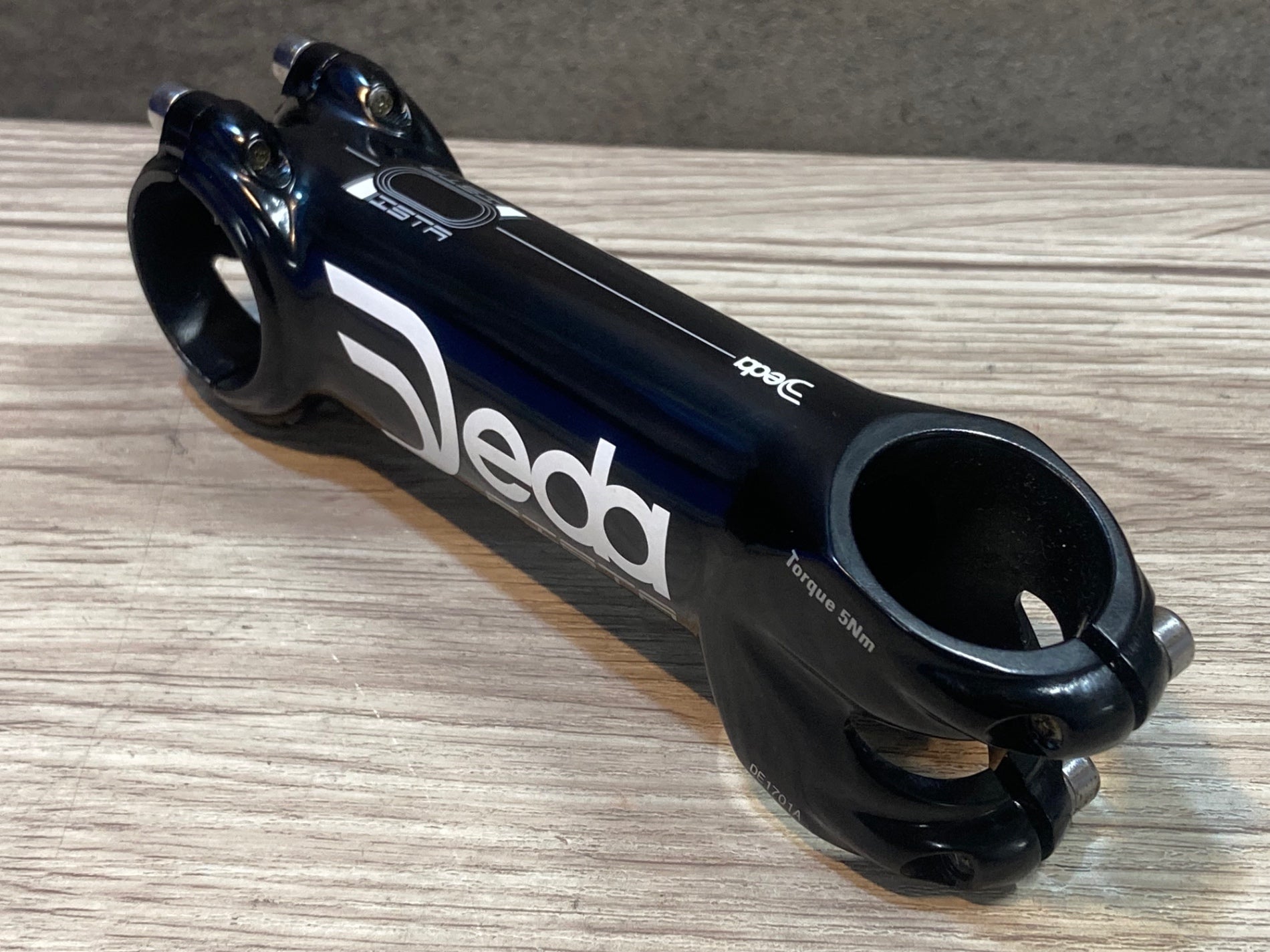 JS039 デダ DEDA ピスタ PISTA アルミ ステム 120mm Φ31.7mm OS 70° 黒
