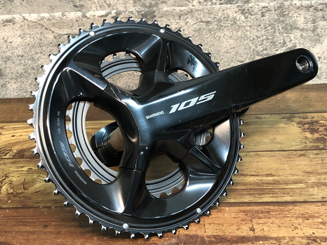 JD669 シマノ SHIMANO 105 FC-R7100 クランクセット 172.5mm 50/34T