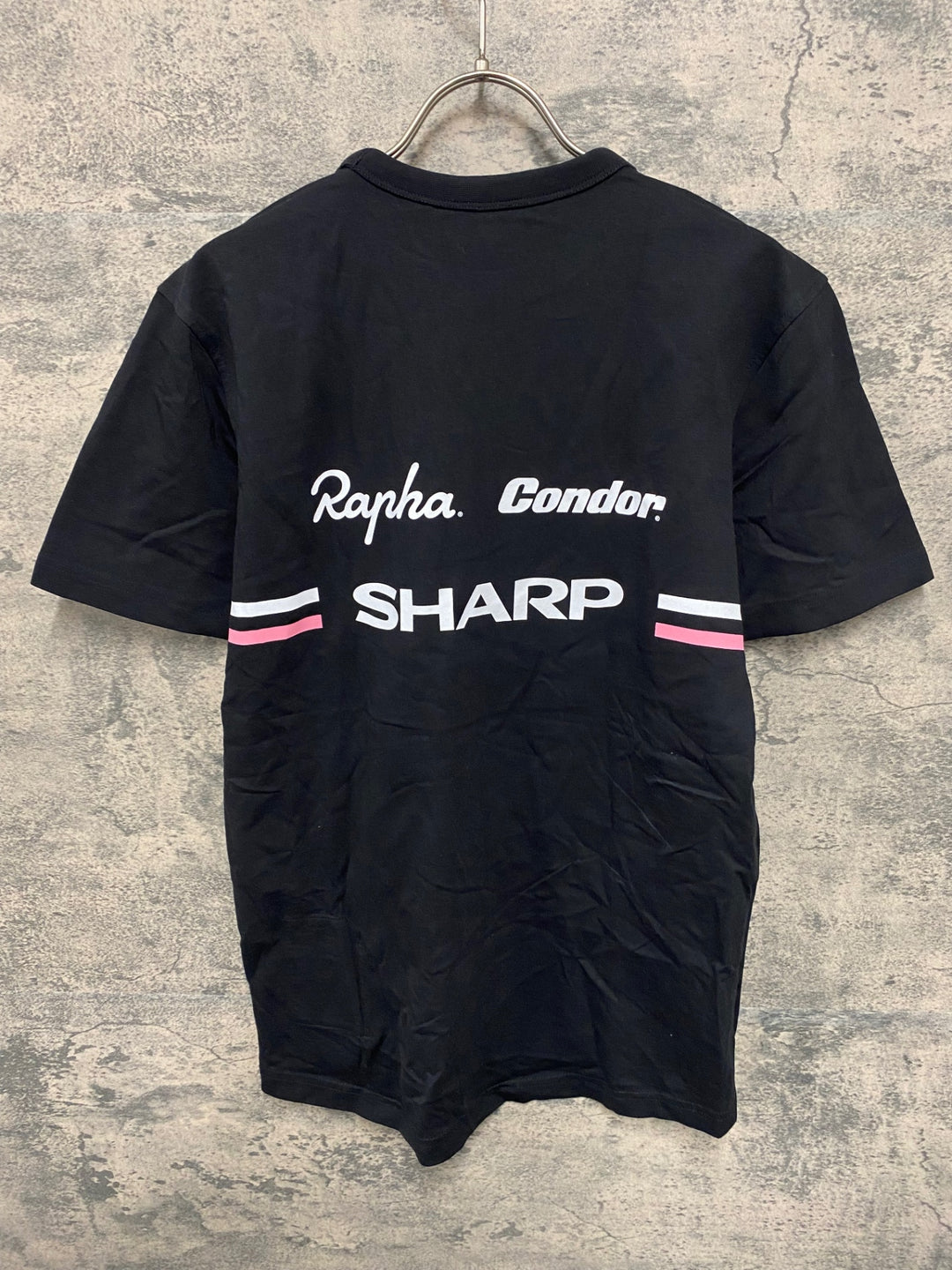 JV527 ラファ Rapha TEAM T-SHIRT 半袖 Tシャツ 黒 M