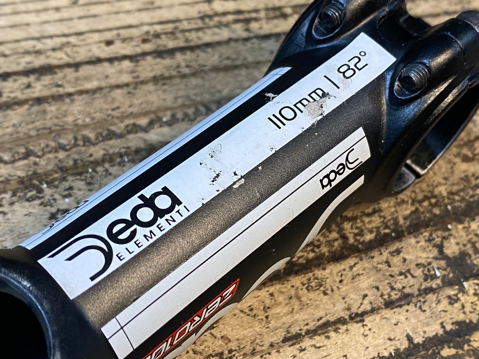 JQ064 デダ DEDA ZERO100 アルミ ステム 110mm 82° Φ31.8 OS – BICI