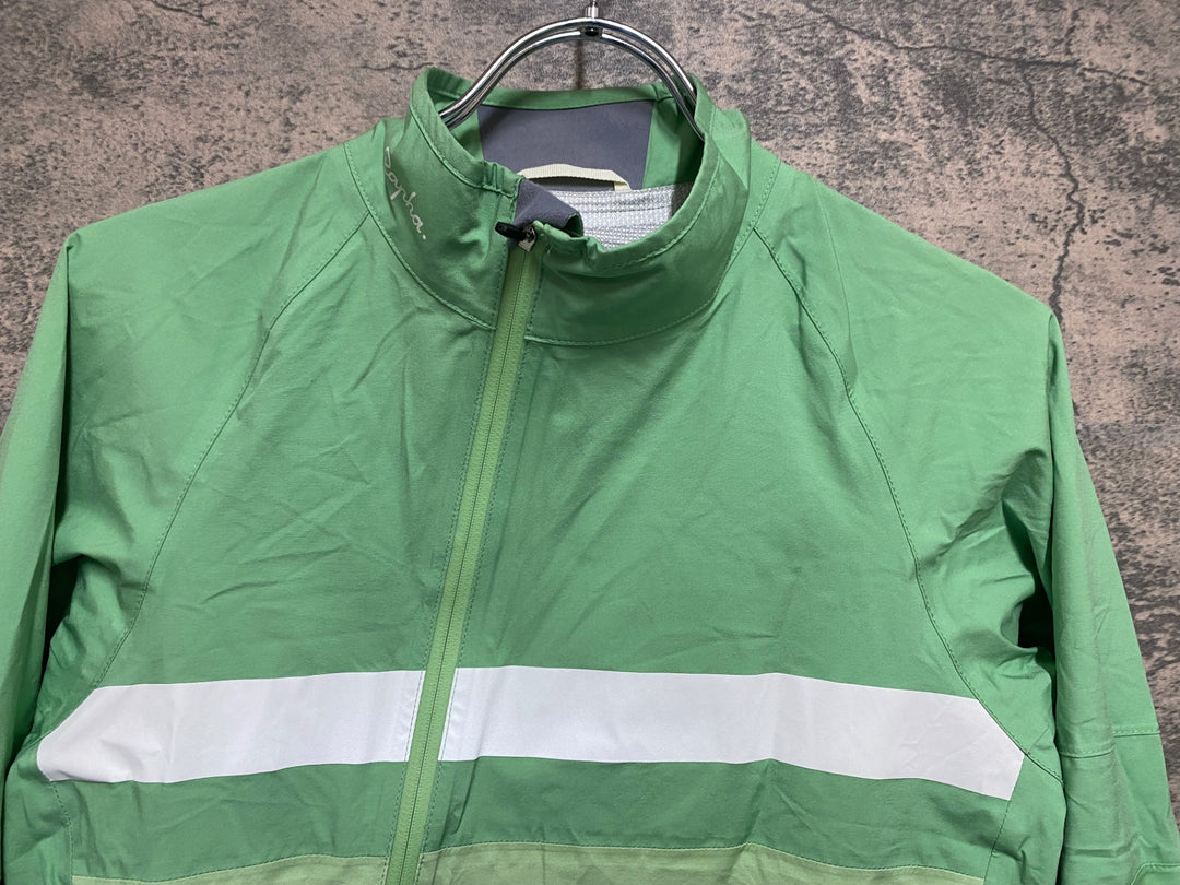 KK613 ラファ Rapha CORE RAIN JACKET 長袖 サイクルジャケット 緑 S