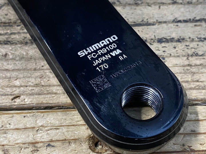 JY948 シマノ SHIMANO デュラエース DURA-ACE FC-R9100 クランクセット 170mm 50/34T
